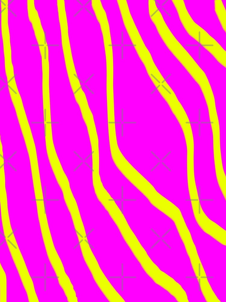 Electric Zebra | Neon Wave Pop by BulletKitty82