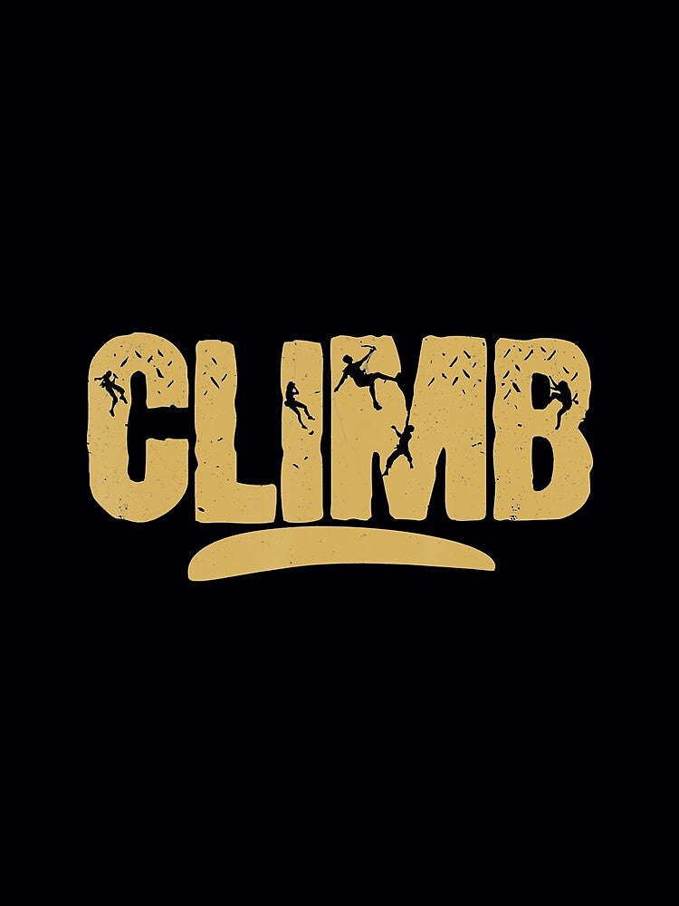 Climbing Climb Bouldering Climber Rock Climbing Climber Mountain Bouldering Funny by Jutisi