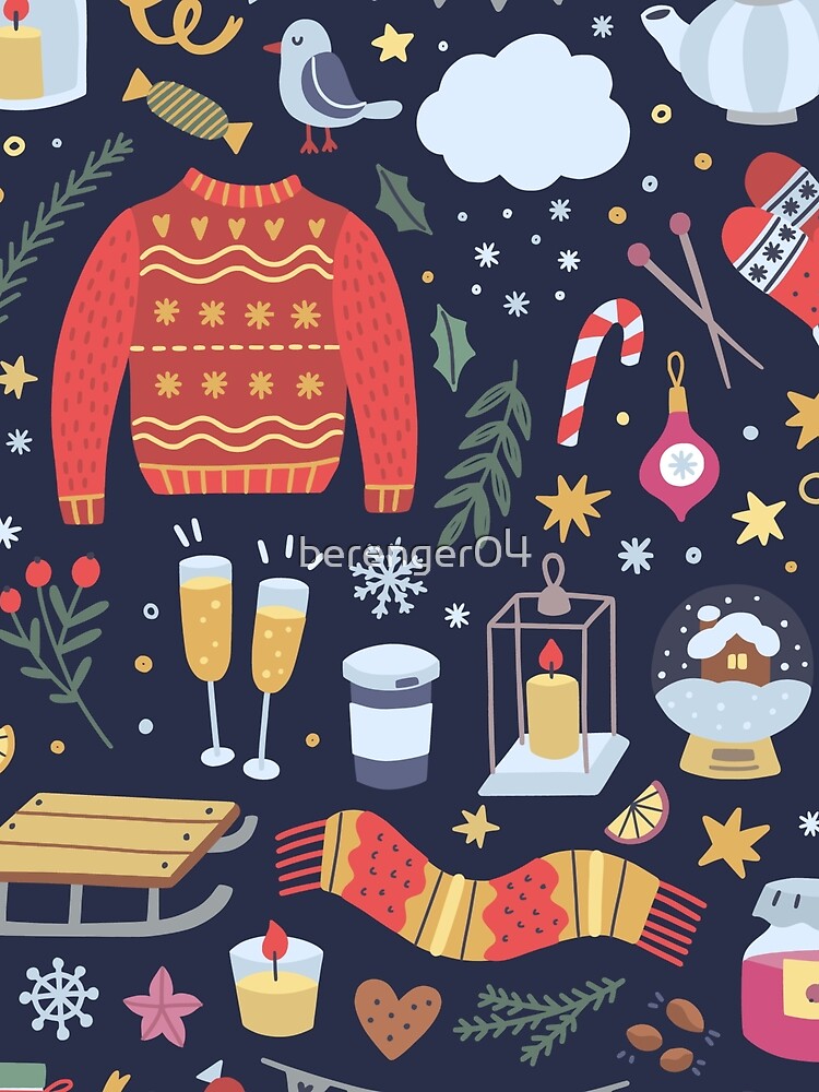 Christmas holidays, Christmas patterns by berenger04
