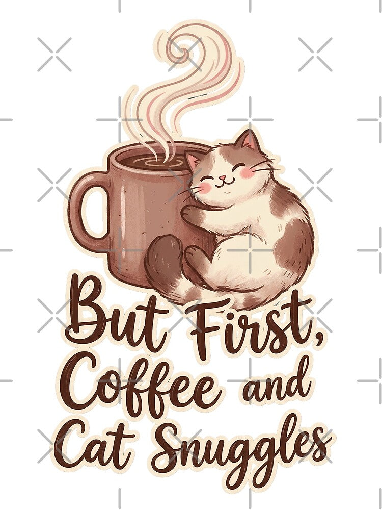 But First, Coffee and Cat Snuggles by Quillway