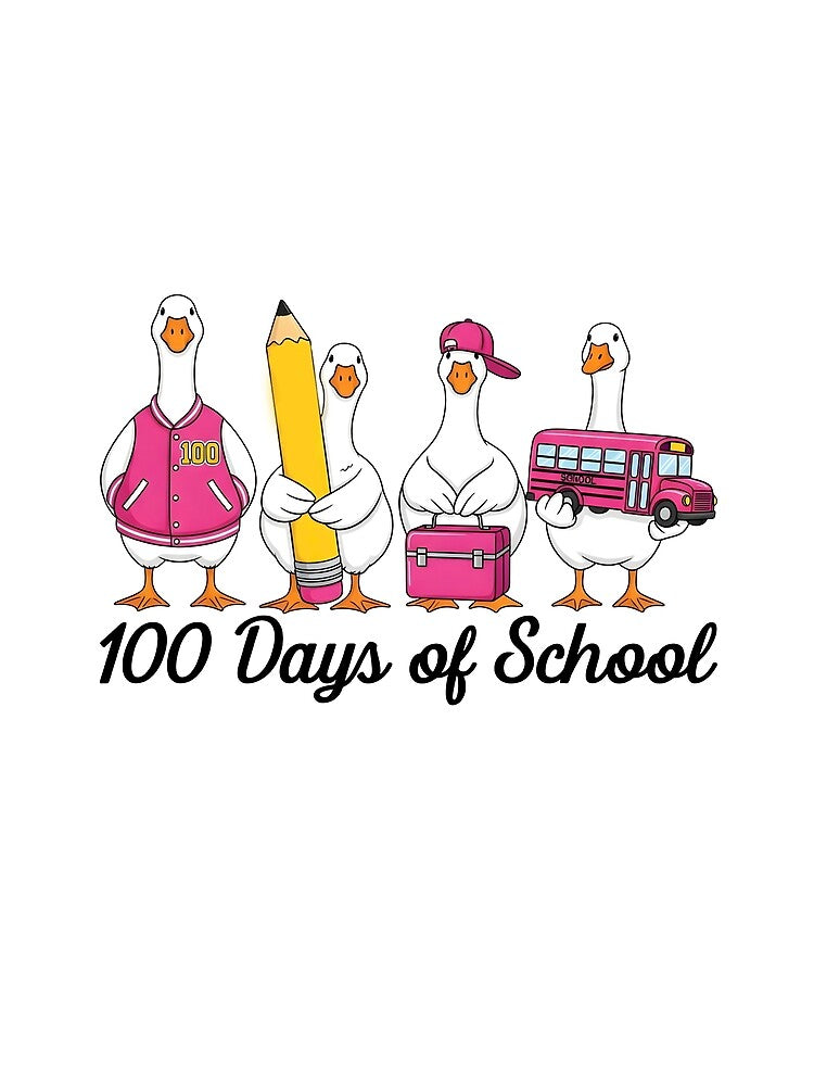 100 Days Of School Goose Classroom Teacher by KroghDs