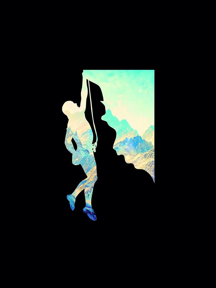 Rock Climbing Sports Rock Climber Rock Climbing Climber Mountain Bouldering Funny by Jutisi