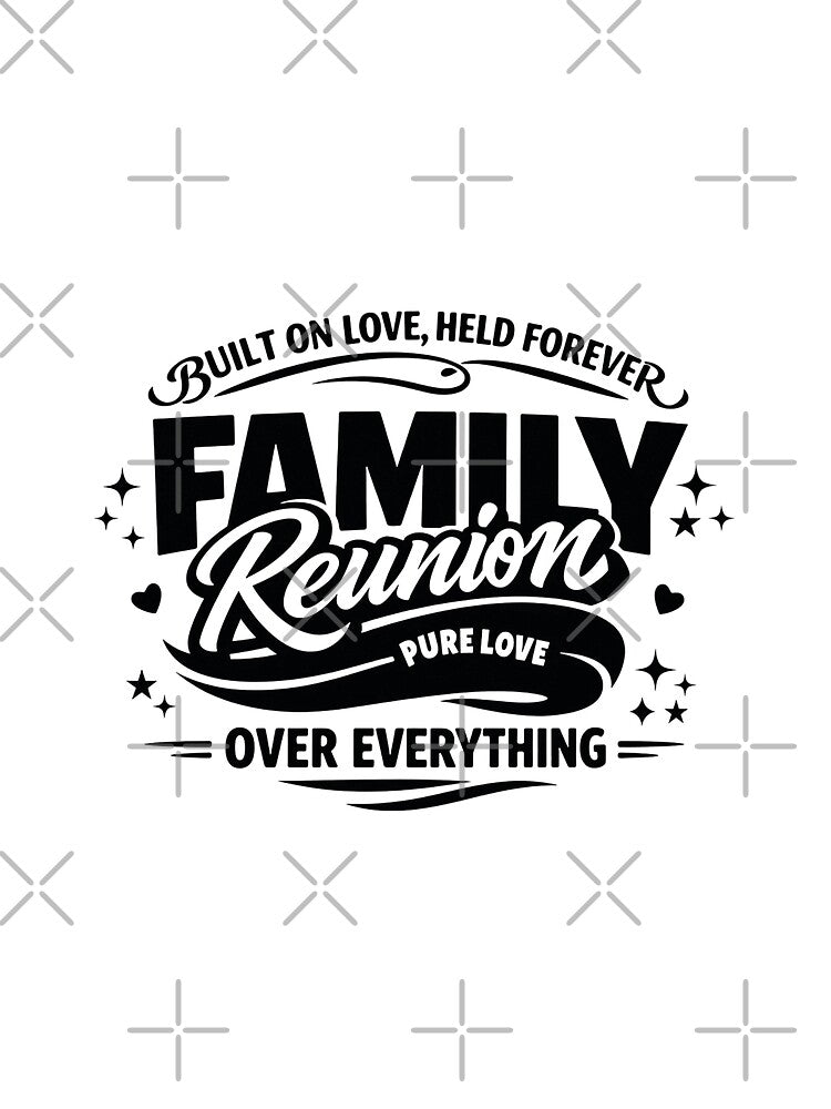 Family Reunion 2026 Family Over Everything Quote Reunion Party by Thread&Fable