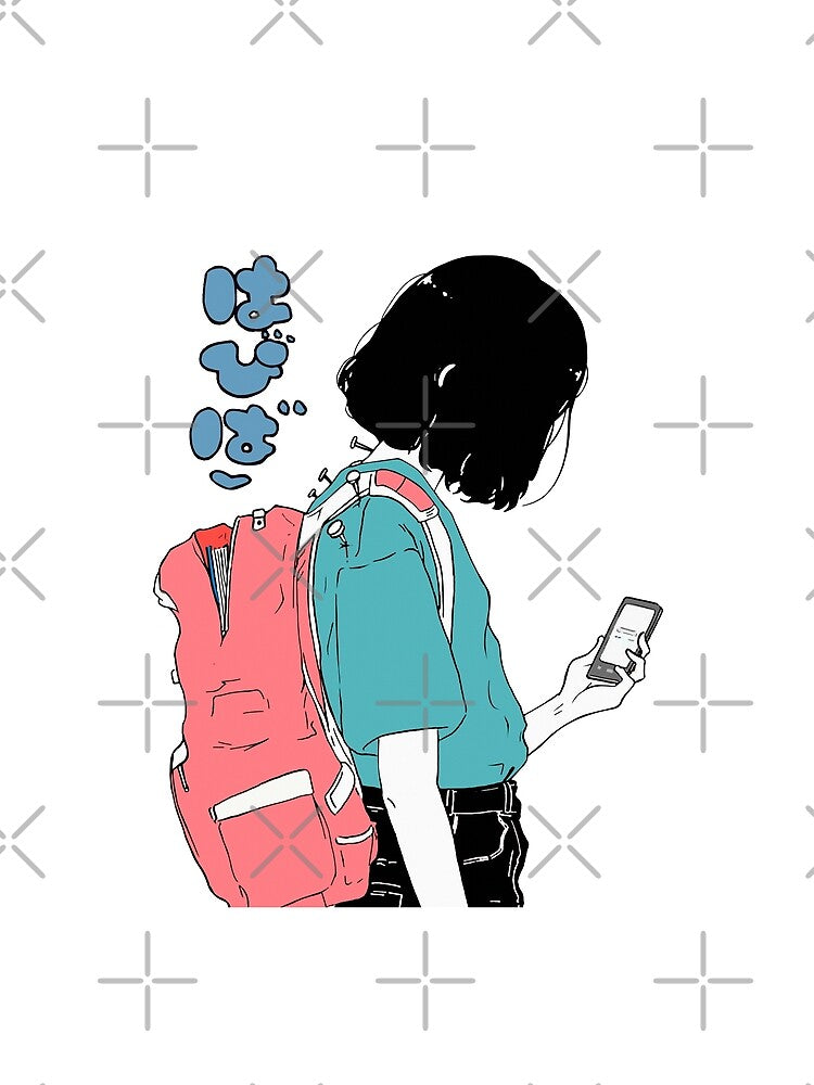 Japanese Cool Girl Urban Fashion Vaporwave Style by OWLvision33