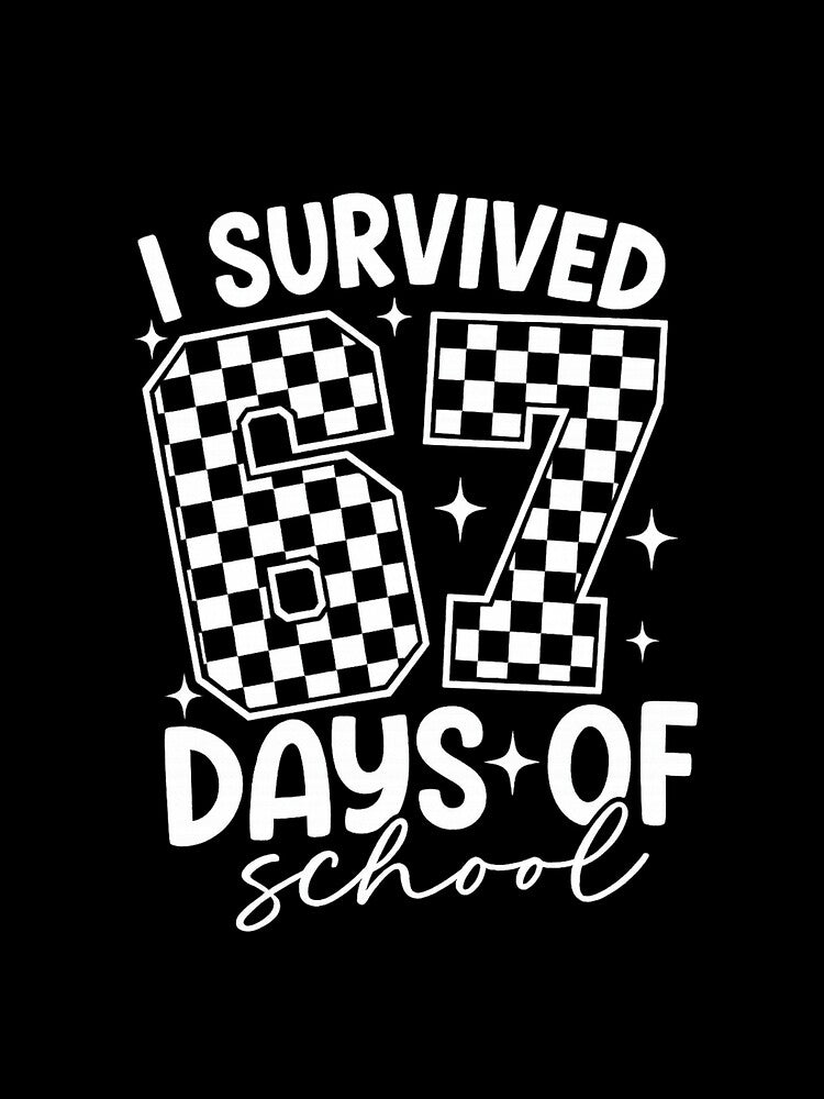 Funny "I Survived 100 Days of School" Racing Flag Boys Teacher by haitrieuic96