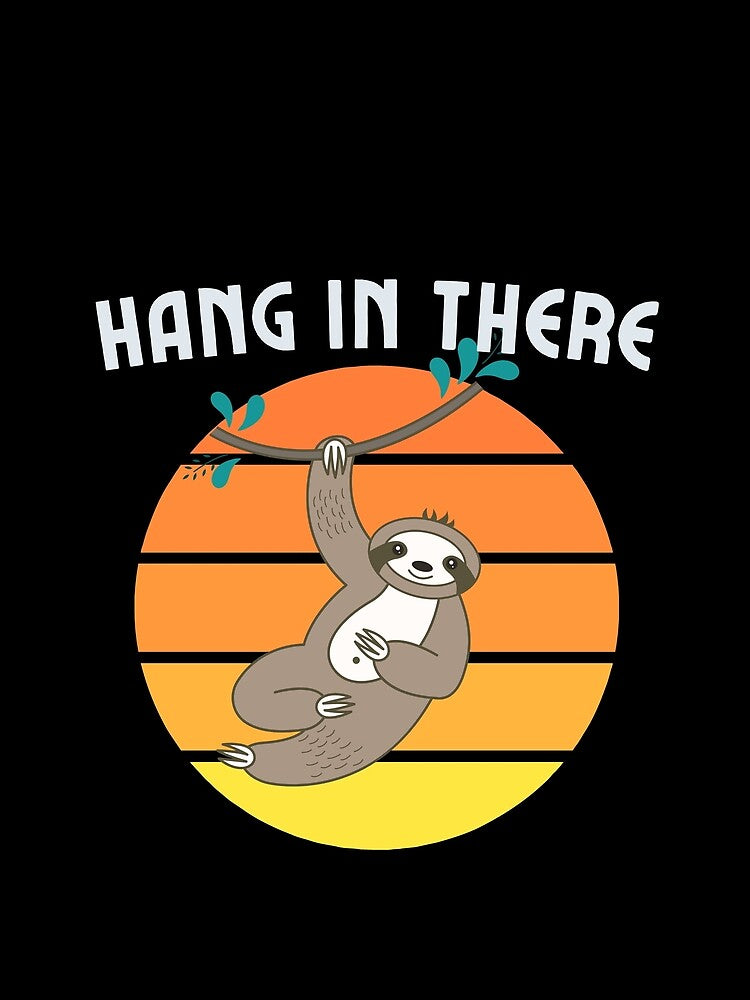 Hang In There. Climbing Sloth by Boulder Design Co