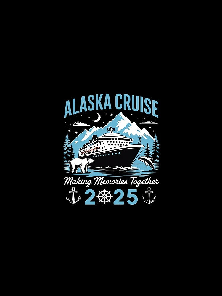 Matching Family Friends and Group Alaska Cruise 2025 23 by joyouartArt