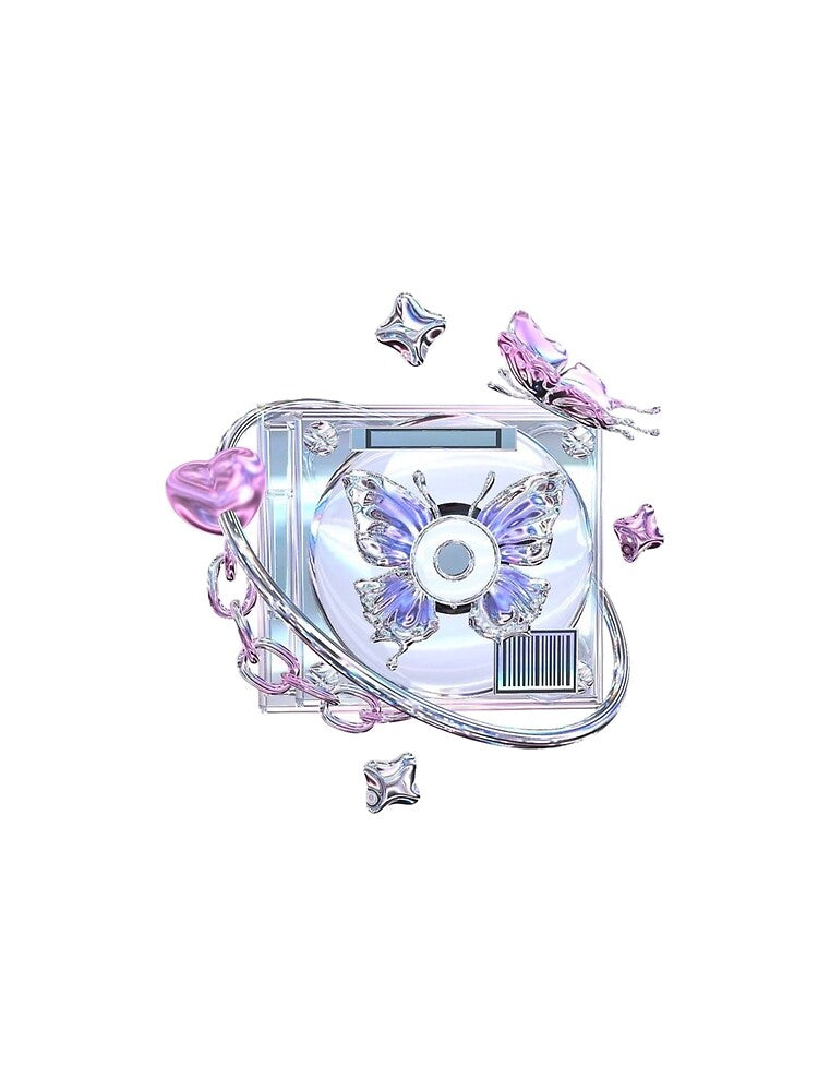 Chrome Butterfly CD by lunatiris