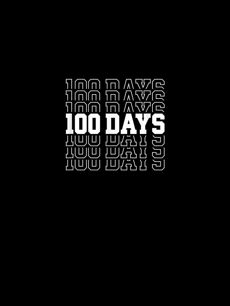 100 Days Of School Student Teacher Middle High School Gift by shirleyfinley