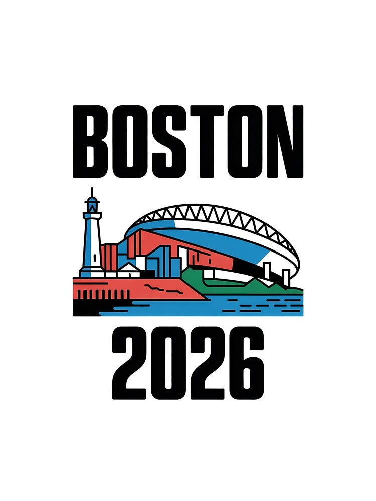 Boston 2026 New England Soccer Souvenir T-Shirt V21 by DarylWelsh2024