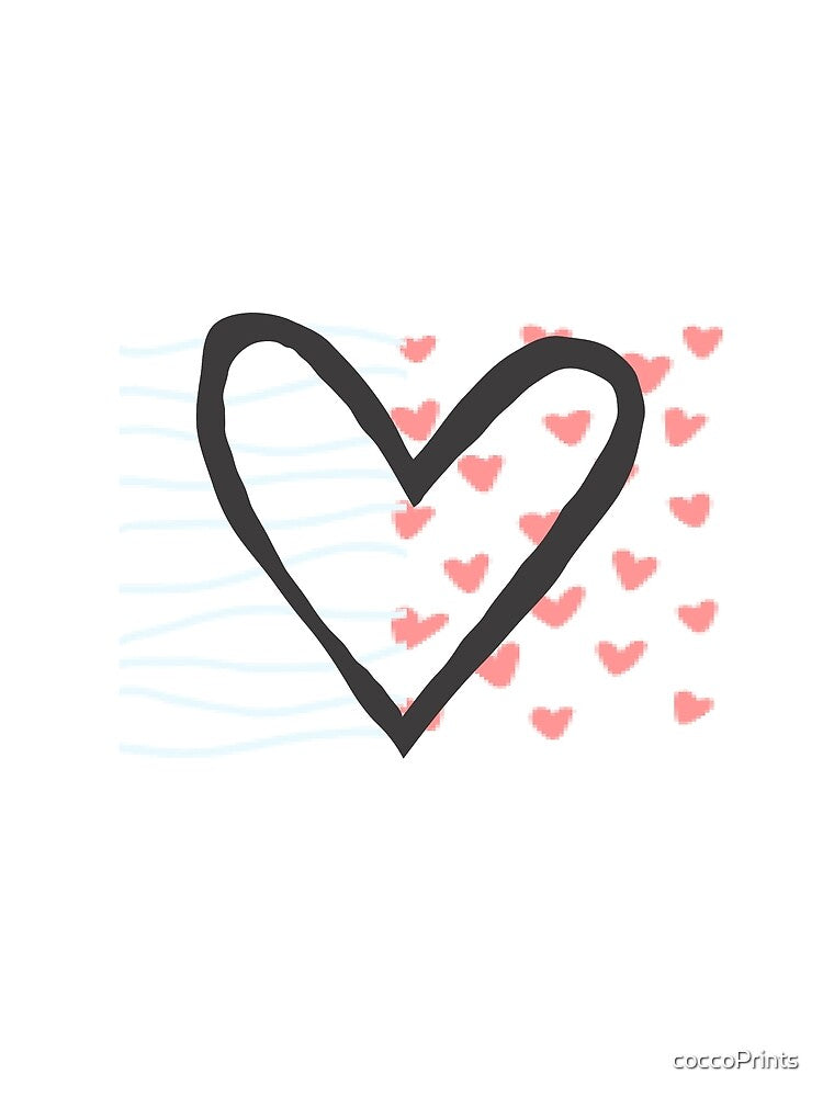 Soft Heart, Premuim T-Shirt by coccoPrints