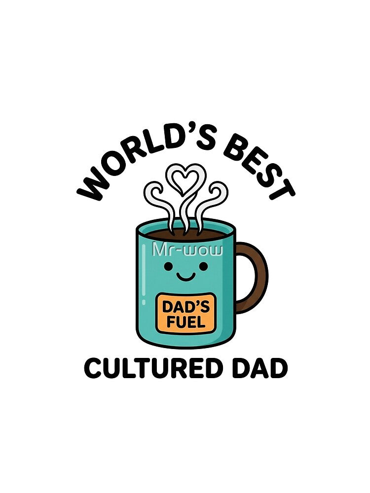 Dads Fuel Coffee Addict Sarcastic Fathers Day Sticker by Mr-wow
