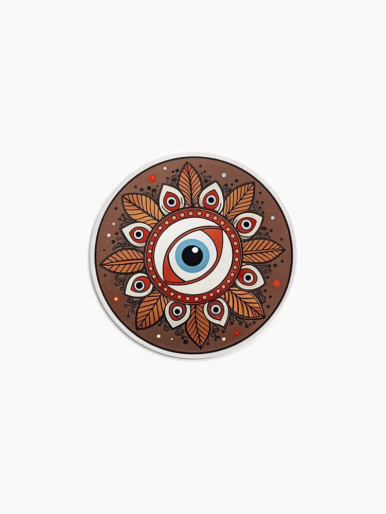 Evil eye brown by Lucky 777