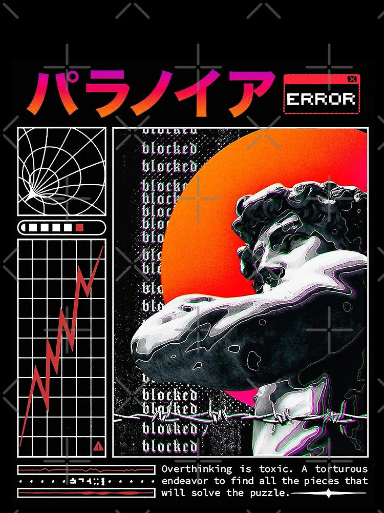 Vaporwave Greek Statue Glitch by OWLvision33