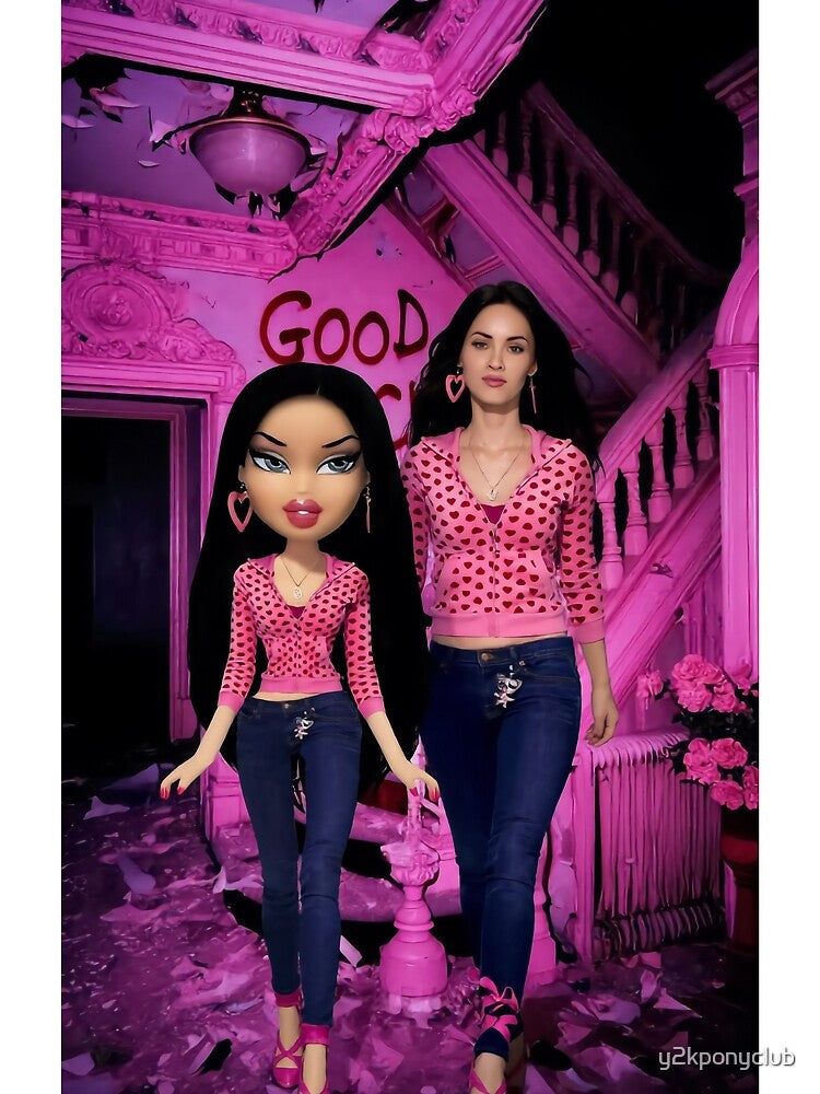 Jennifers body pink hearts bratz by y2kponyclub