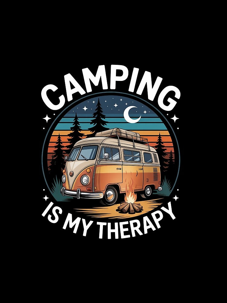 Camping Is My Therapy Summer Vacation Family Matching by Patricsselin