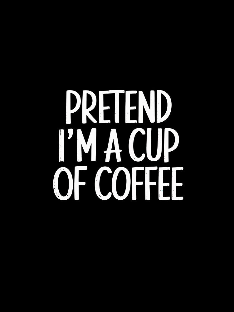 Easy Pretend I'm Cup of Coffee for Halloween by AmparoBoyle