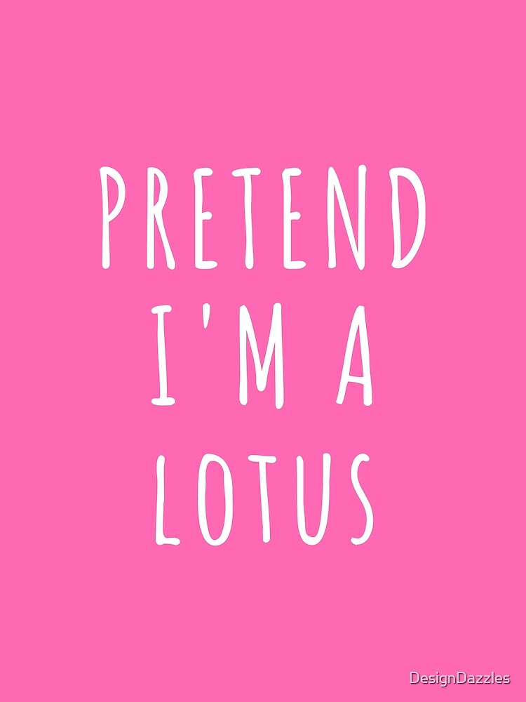 Pretend I'm a Lotus – Lazy and Easy Halloween Costume by DesignDazzles