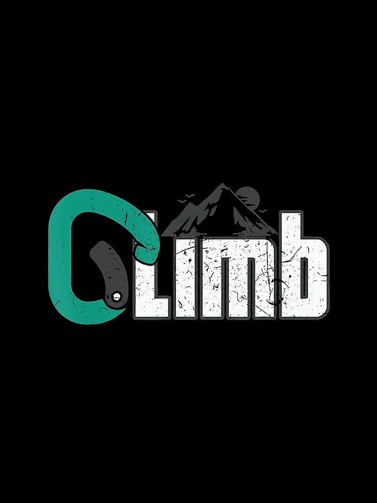 Climb Climber Mountaineer Alpinism Rock Climbing Climber Mountain Bouldering Funny by Jutisi
