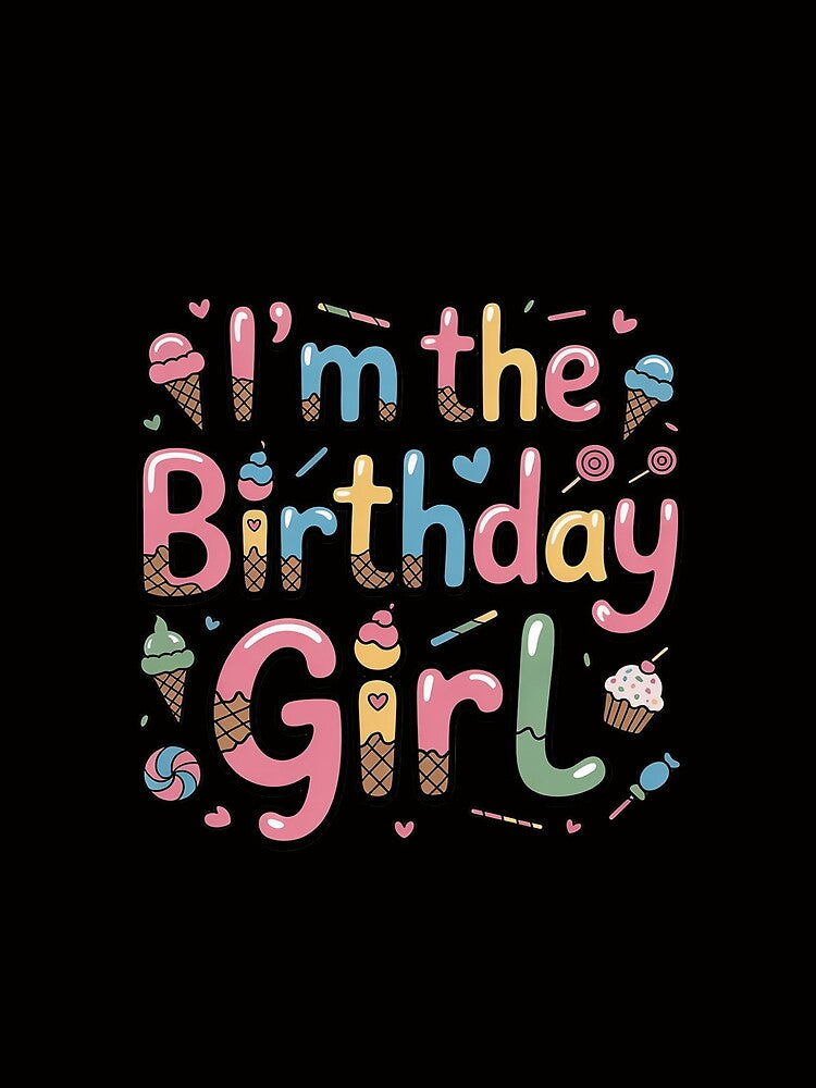 Im The Birthday Ice Cream Group Family Matching Party by CareTopping