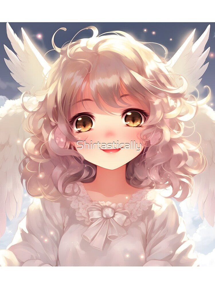 Cute Anime Girl in Noodle Heaven by Shirtastically