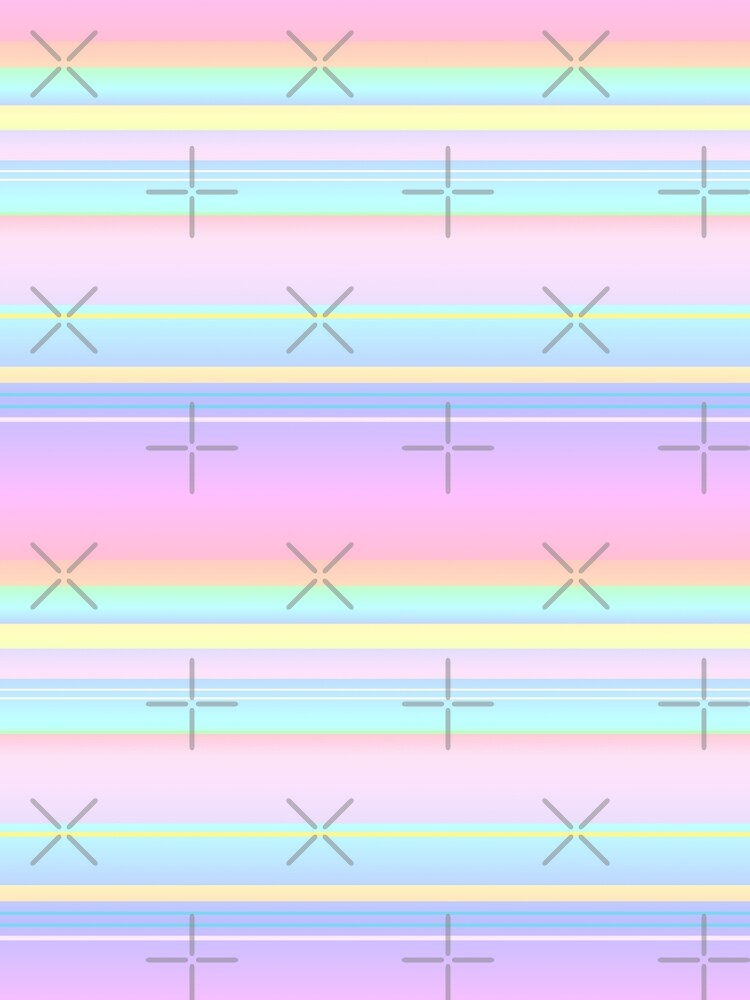 Pastel pink blue ombre gradient stripes | soft light aesthetic pink blue striped by lausn