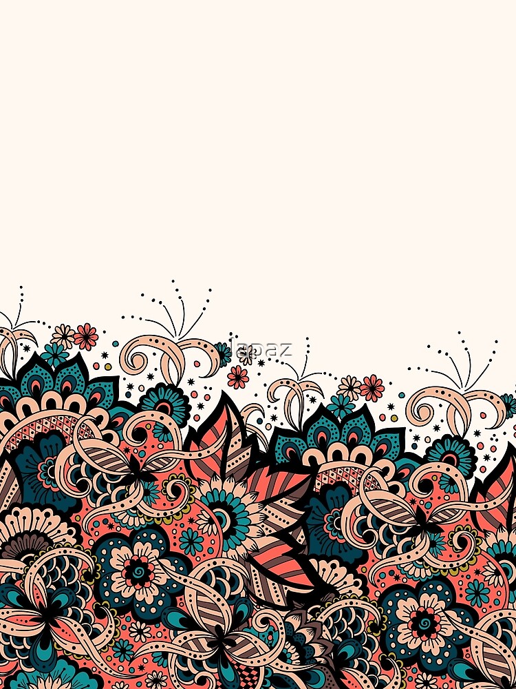 Doodle Ethnic Tribal Pattern by lapaz