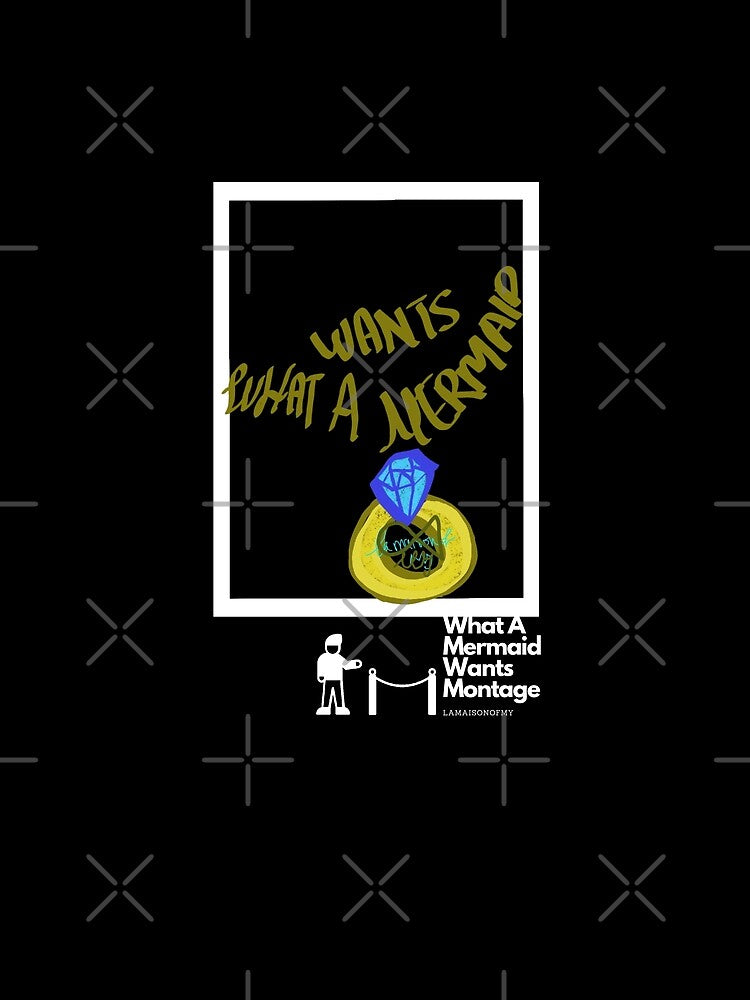 LaMaisonOfMY BIG ARTIST SHOW COLLECTION No.17 WHITE TEXT by LaMaisonOfMY