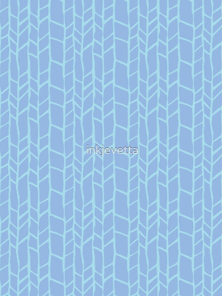Branching Out Pattern Sky Blue by inkjevetta