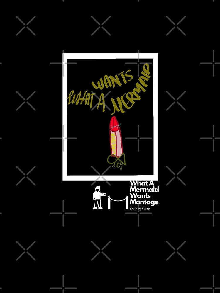 LaMaisonOfMY BIG ARTIST SHOW COLLECTION No.13 WHITE TEXT by LaMaisonOfMY
