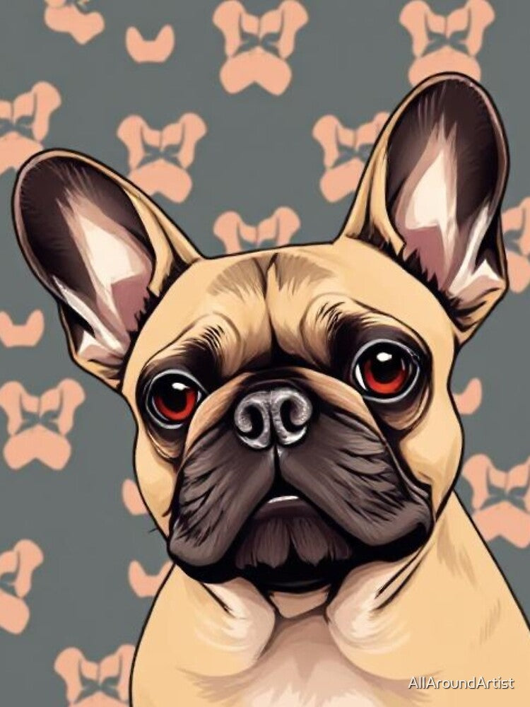 French Bulldog by AllAroundArtist