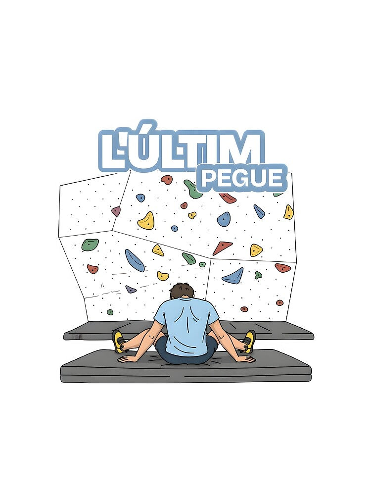 The Last Go - Funny Bouldering Gym & Indoor Climbing Art by LoopassVD