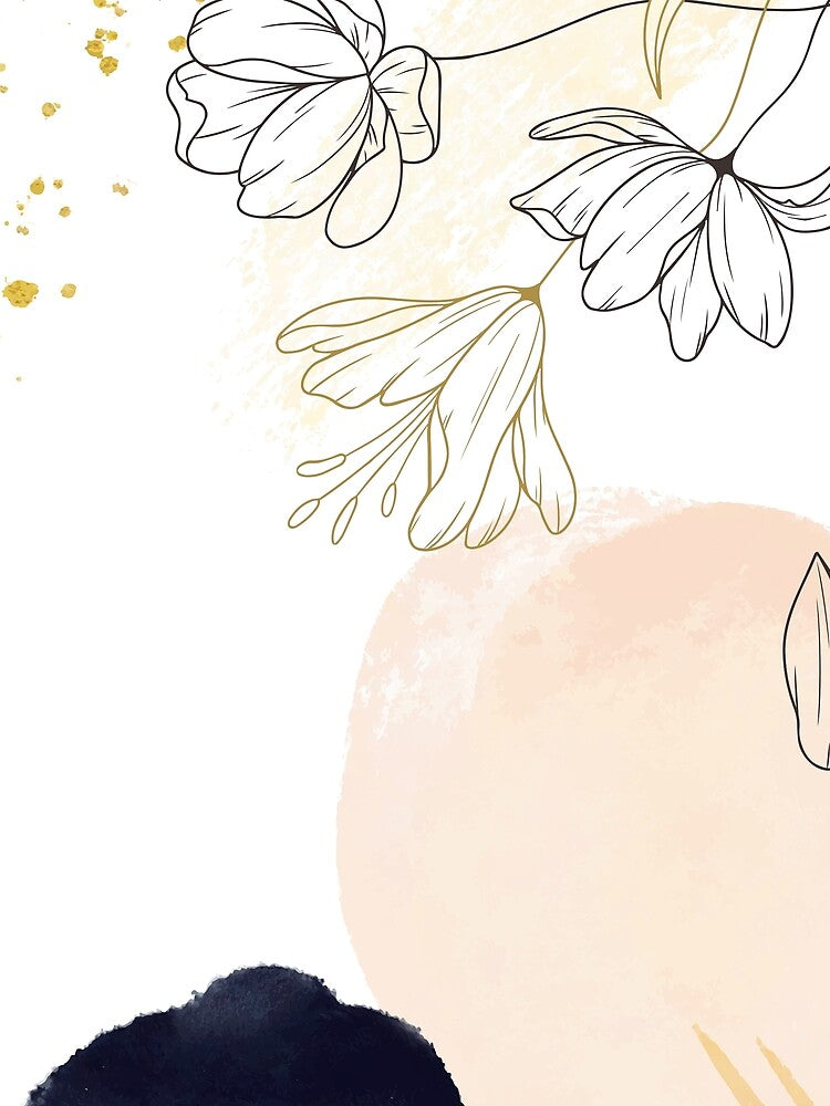 Botanical floral illustration by SpacesAesthetic