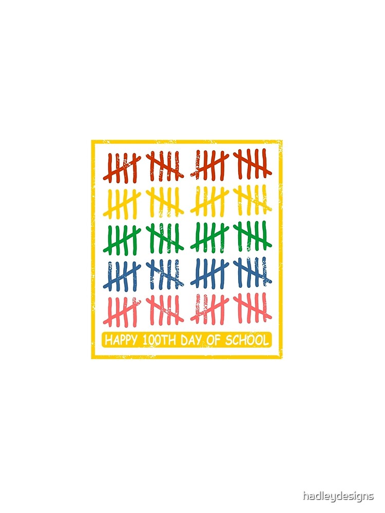 Happy 100th Day of School for Elementary Teachers 3 Copy Copy by hadleydesigns