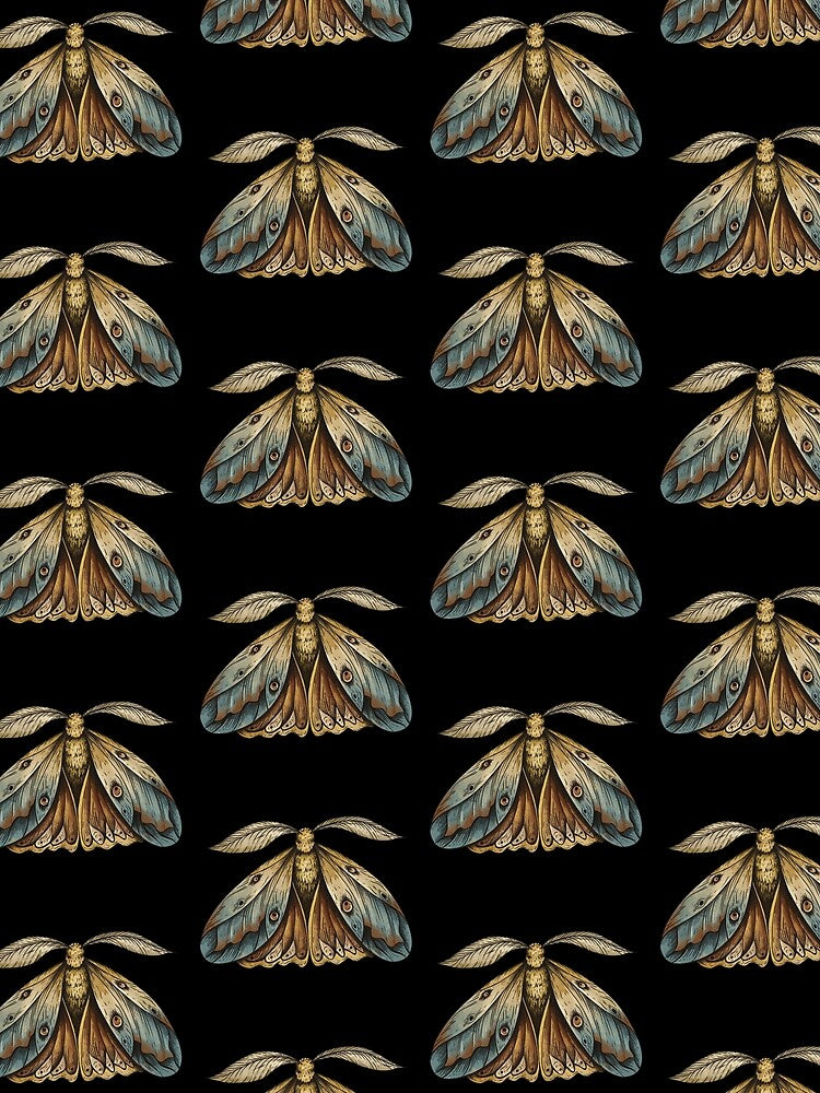 Brown moth - goblincore aesthetic forestcore butterfly insect forest grunge fairy goblin core by Fantasy Cache