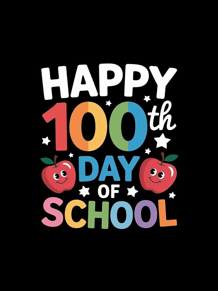100 DAYS OF SCHOOL Teacher Student Men Women Kids 100th Day by SIGORDESIGN