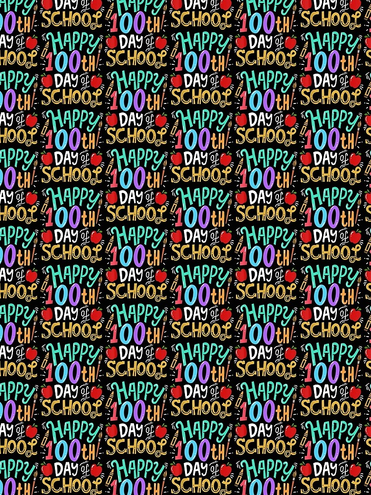 100 Days Of School Teacher Gift by RichardMarkham