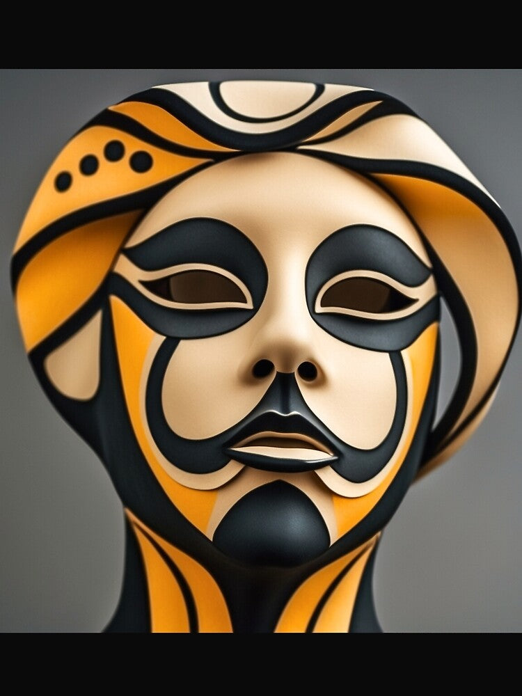 Abstract Masked Figure by sneidere9dace