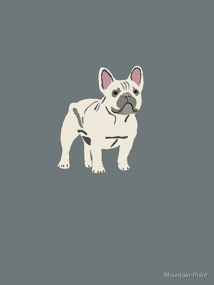 Cream French Bulldog by Mountain-Point