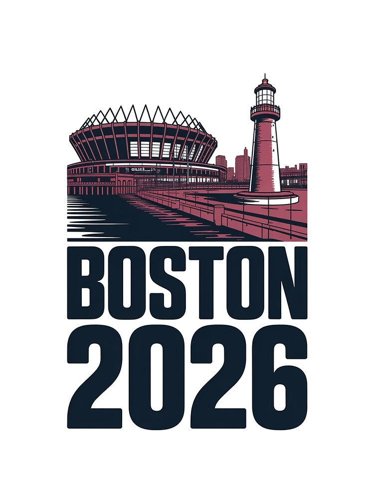 Boston 2026 New England Soccer Souvenir T-Shirt V24 by DarylWelsh2024