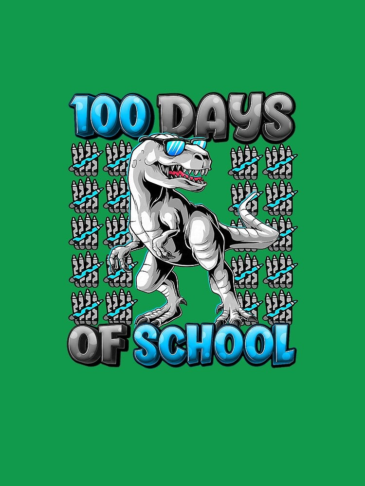100 Days of School Trex 100 Days Smarter 100th Day of School by KevinorNorris