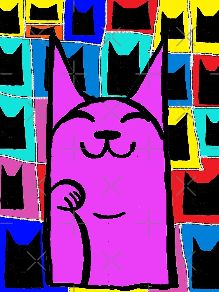 cat lucky Art by LowEndGraphics