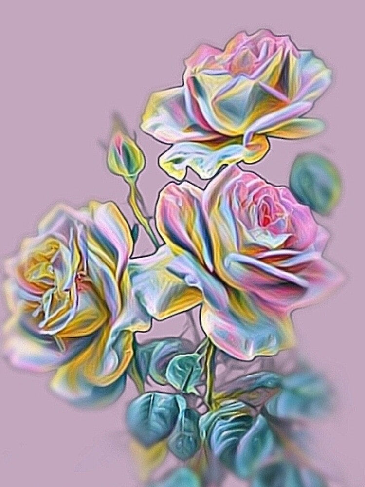 Soft Light Roses by ArtbyValks