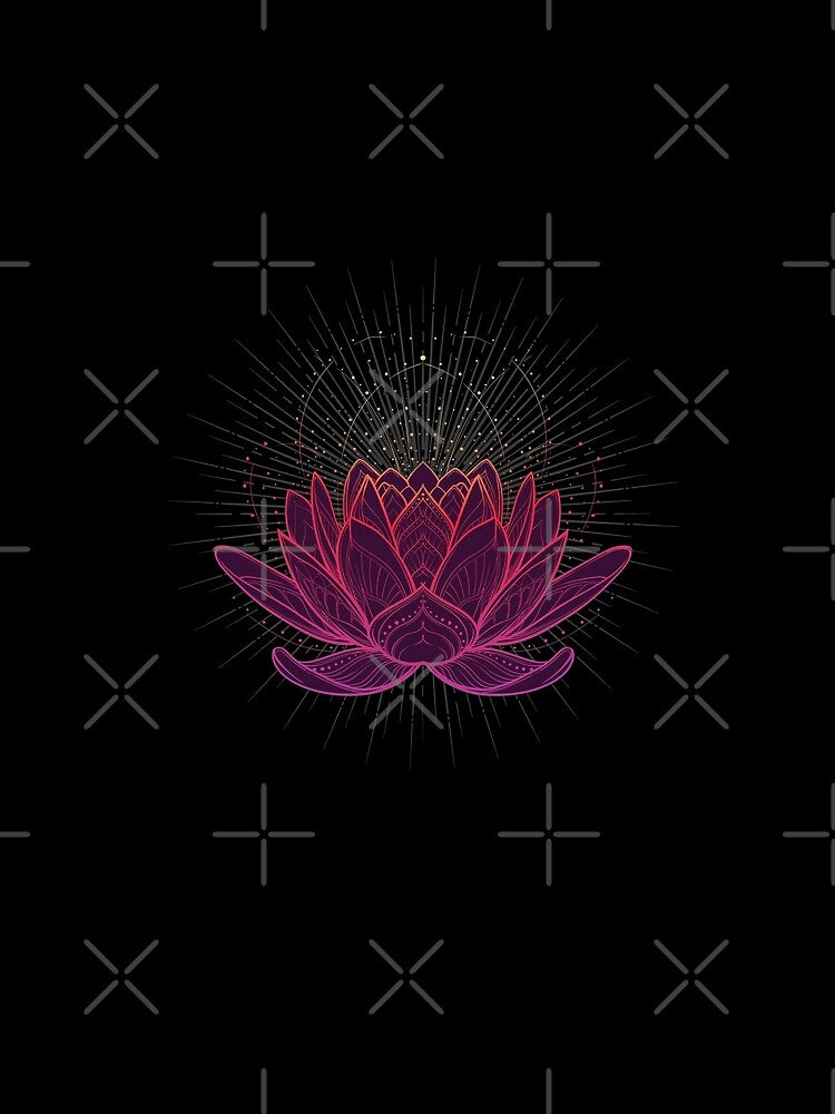 Lotus Flower Meditation by MooonTees