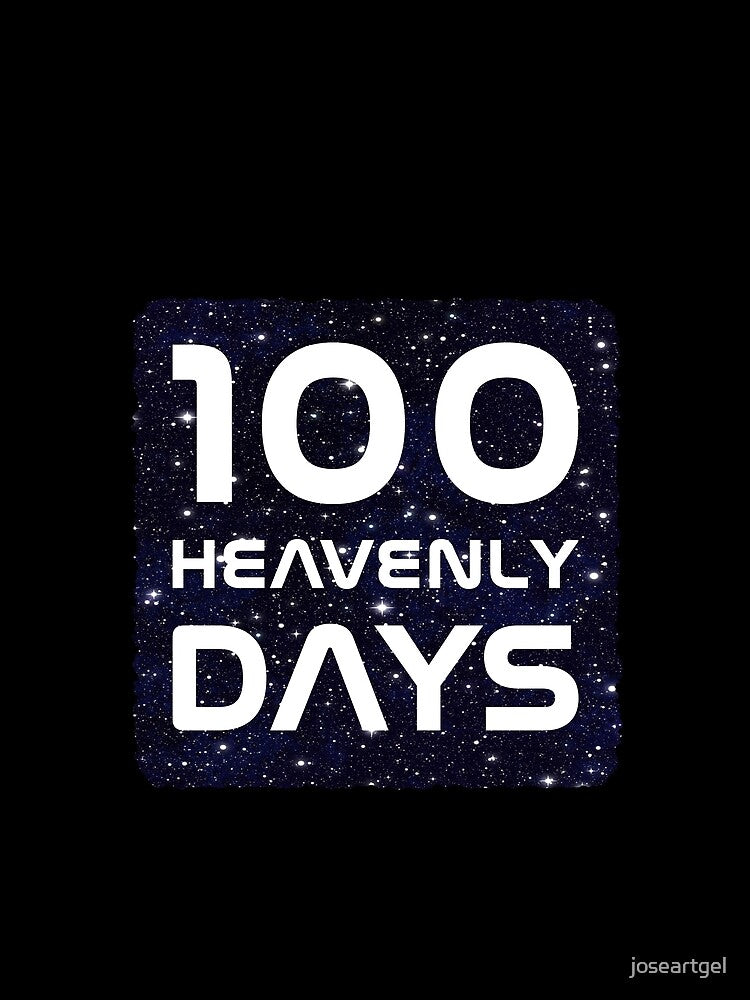 100 Heavenly Days of Scool Teacher Space by joseartgel