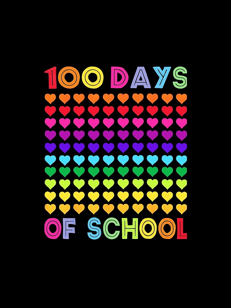Cute 100 Days of school and still loving it Hearts 100th Day T-Shirt by Egyptian king ⭐⭐⭐⭐⭐