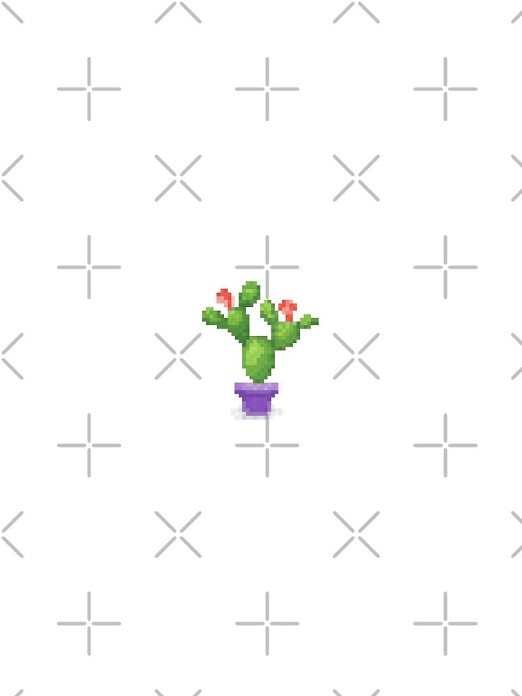 Copy of Retro Pixel Art Cactus Plant Design by 8BitTrip