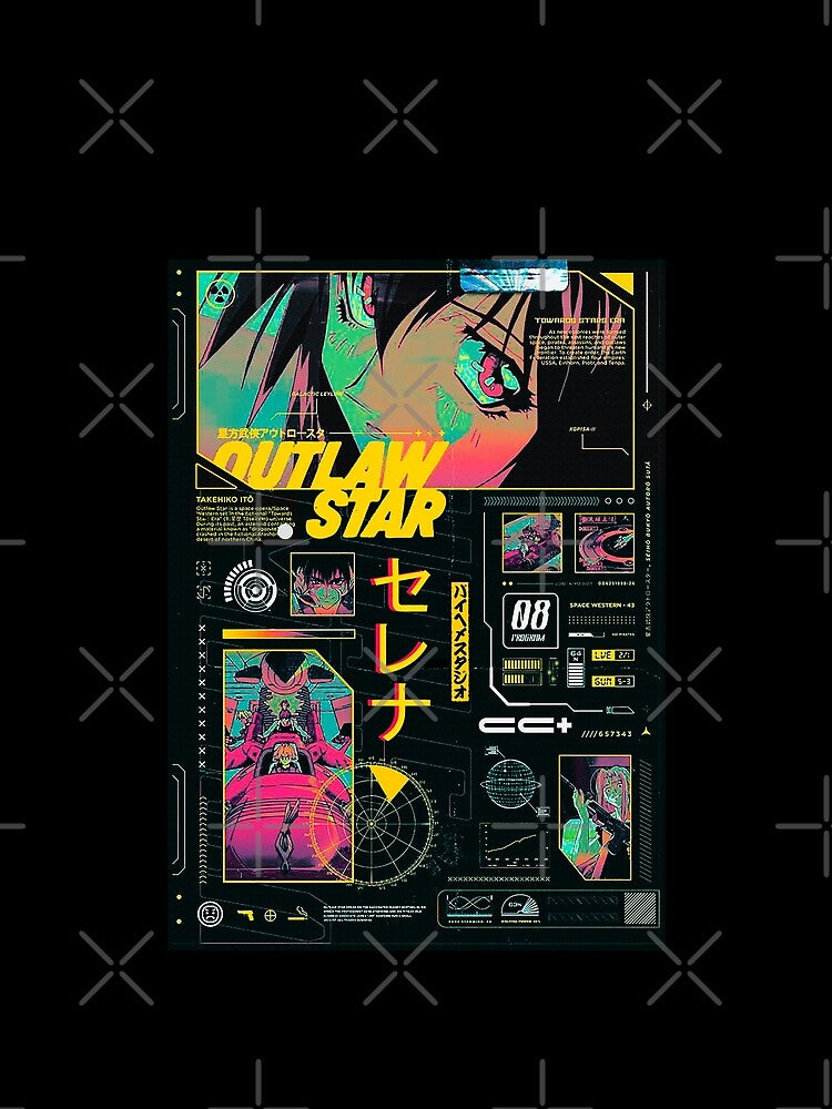 Vaporwave Japanese Urban Tech Fashion Style by OWLvision33