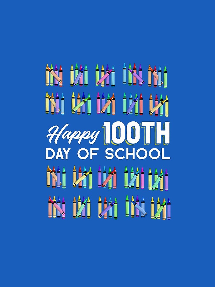 Happy 100th Day of School Student Gift 100 Days of School by KevinorNorris