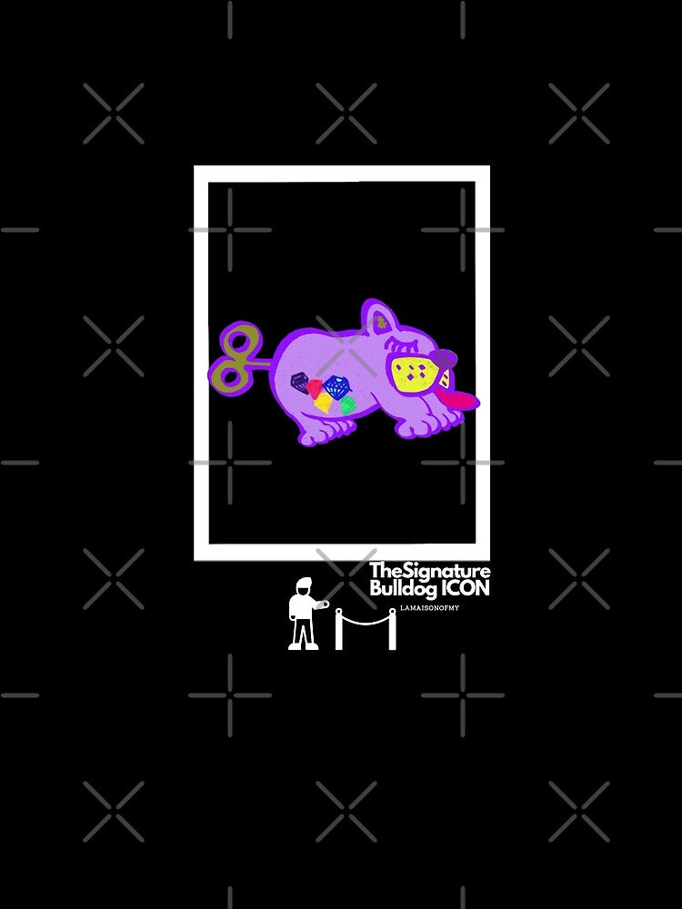 LaMaisonOfMY BIG ARTIST SHOW COLLECTION No.6 WHITE TEXT by LaMaisonOfMY